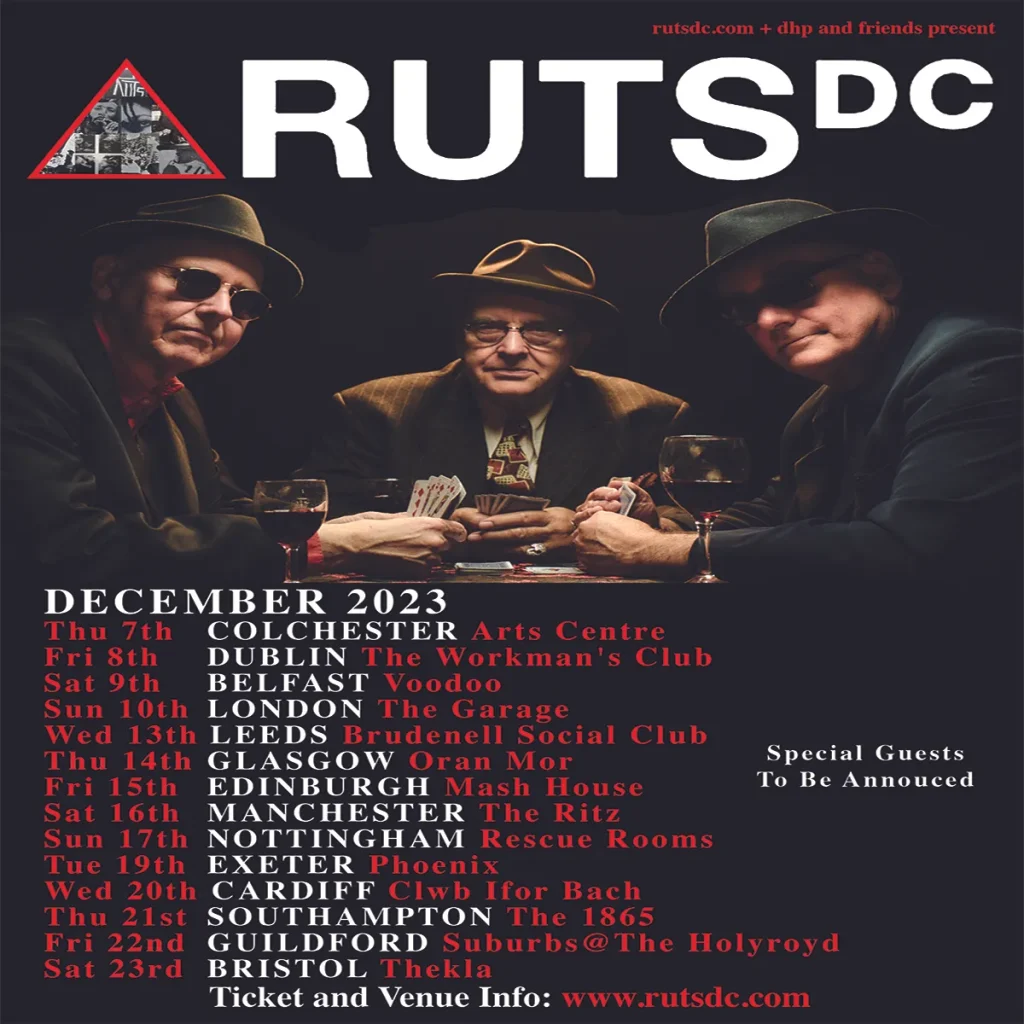 Ruts DC Dec 2023 UK tour