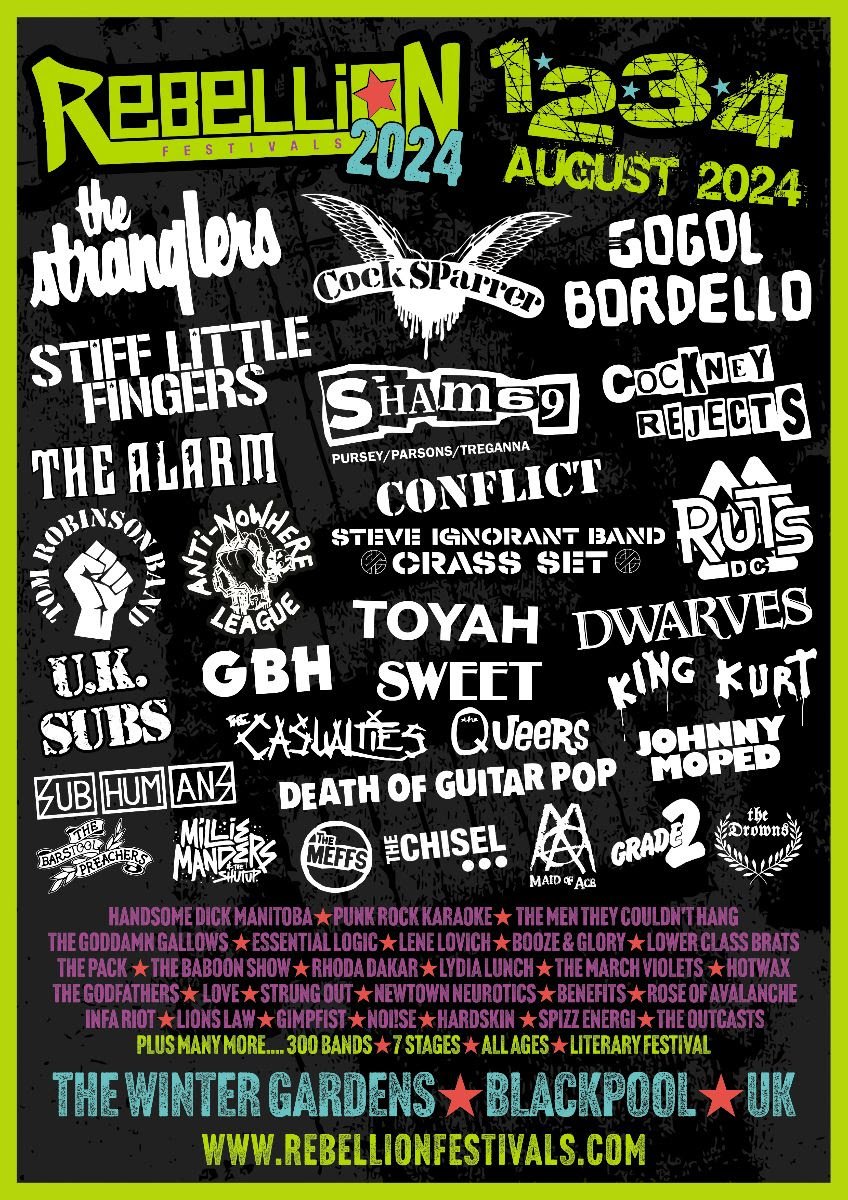 Rebellion Festival adds Gogol Bordello to 2024 lineup Punktuation!