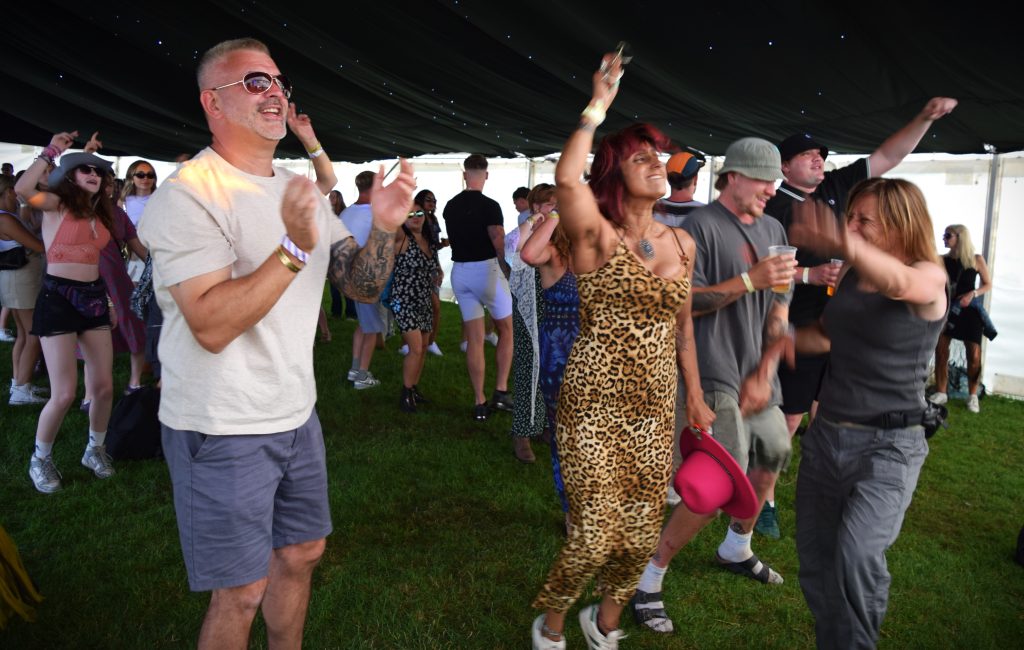 GuilFest - Dance tent dancers