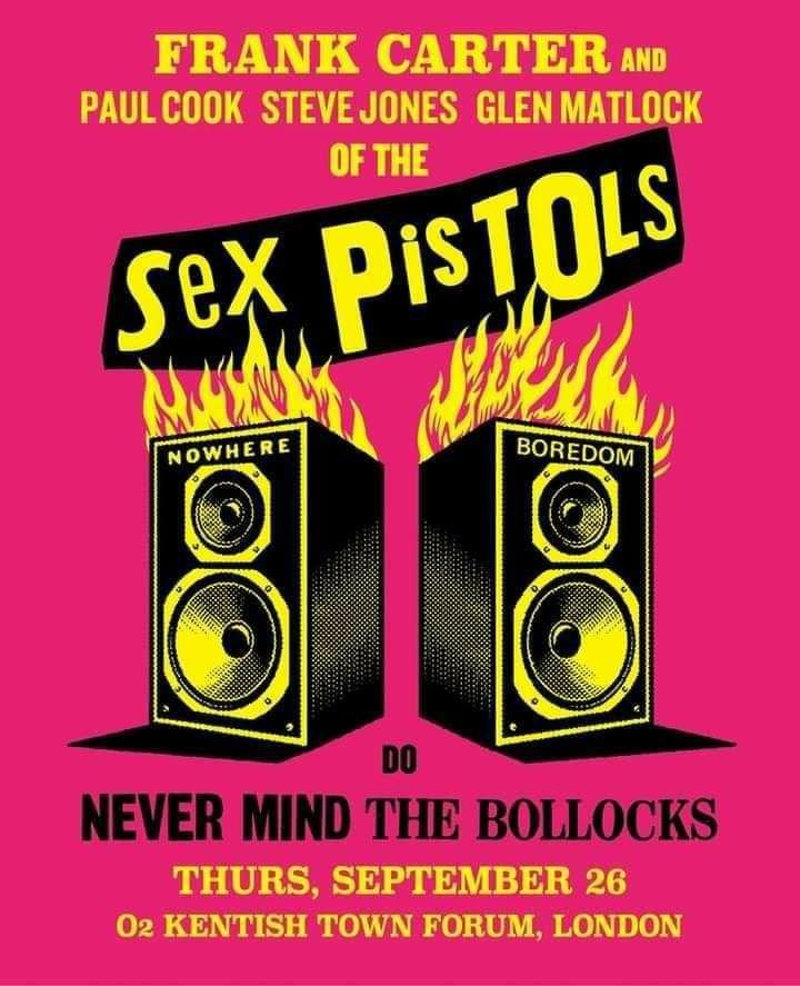 Sex Pistols gig poster