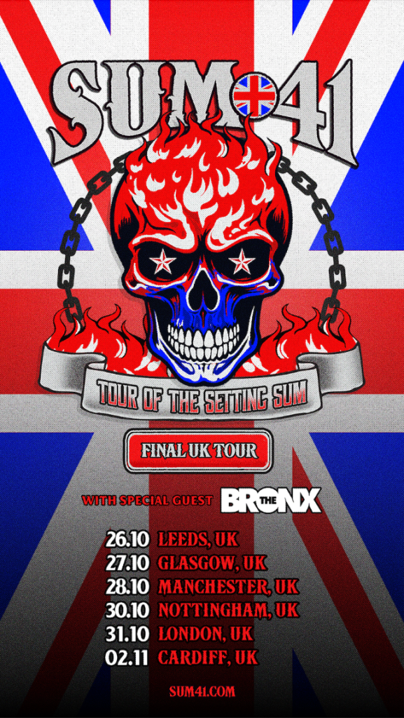 Sum 41 UK tour