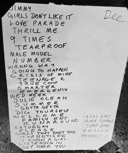 The Undertones set list