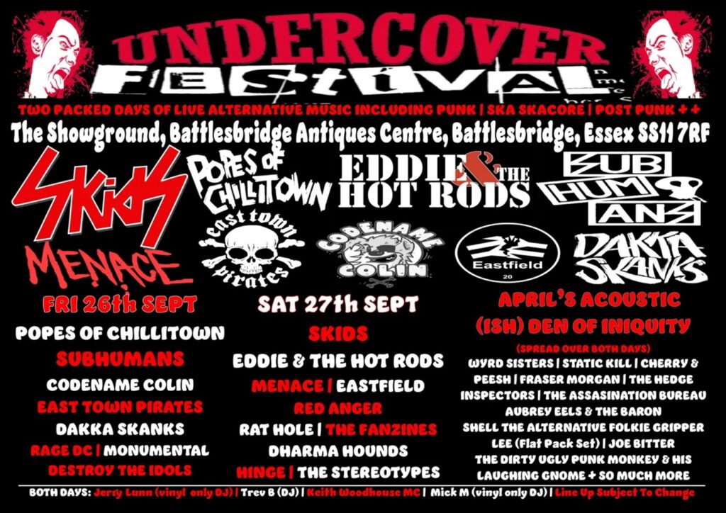 Undercover Festival 2025 poster